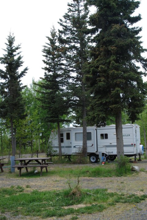 RV Park Space at Diamond M Ranch Resort in Alaska