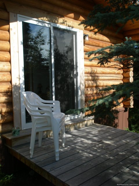 Park's Edge Cabins, View of the Deck