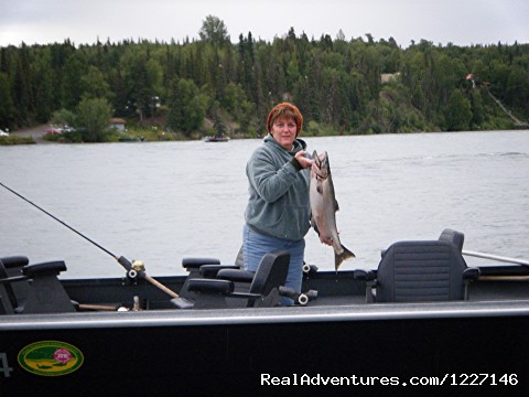 Alaska's Kenai Peninsula Fishing Kenai River Silver Salmon