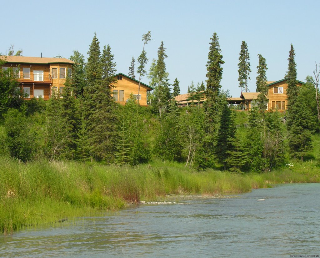 View from Kasilof River at Gallery Lodge | Gallery Lodge | Kasilof, Alaska  | Hotels & Resorts | Image #1/6 | 
