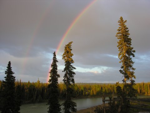 Double Rainbow at Gallery Lodge