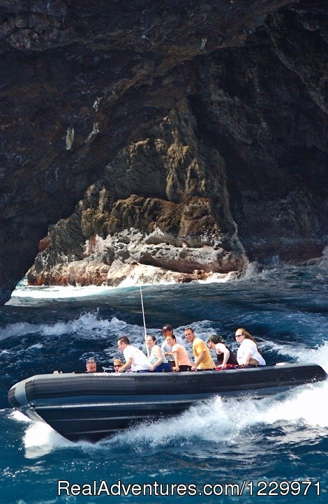 Raft adventures are wet wild and wow | Kauai Sea Tours Na Pali Coast Adventures | Image #3/11 | 