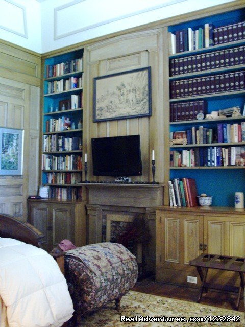 The Library Room - $145 | Corners Mansion Inn  A Romantic Getaway | Image #4/19 | 