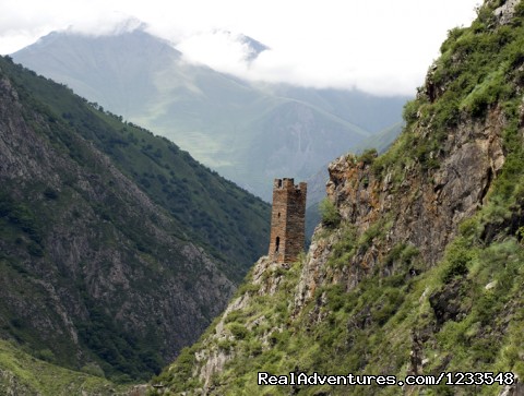 Hiking and Trekking in Georgia, Caucasus Mutso