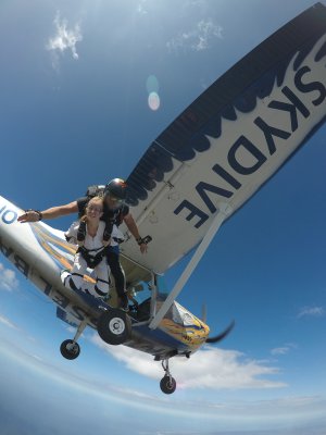 Skydiving in the Garden Route, South Africa