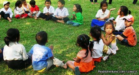 School Volunteer Experience Laos Photo