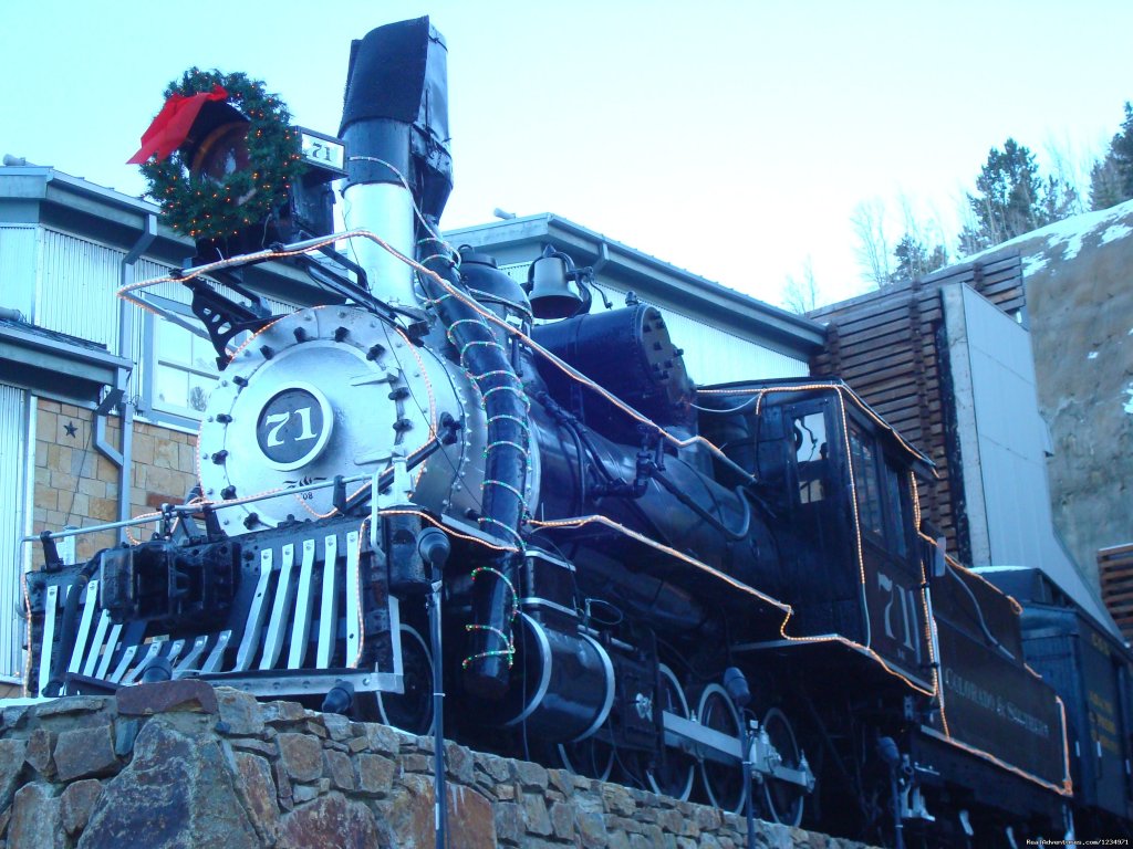 Old Train In Central City | Victorian Retreat In Historic Town:  Mtn View | Image #25/25 | 