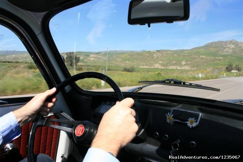 500 Vintage Tour - Driving a Fiat 500   | Classic Car Tour In Sicily | Image #2/14 | 