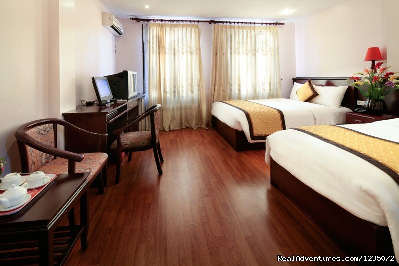 Deluxe Family room | Hanoi Phoenix Hotel:The best budget Hotel in Hanoi | Hanoi , Viet Nam | Hotels & Resorts | Image #1/9 | 