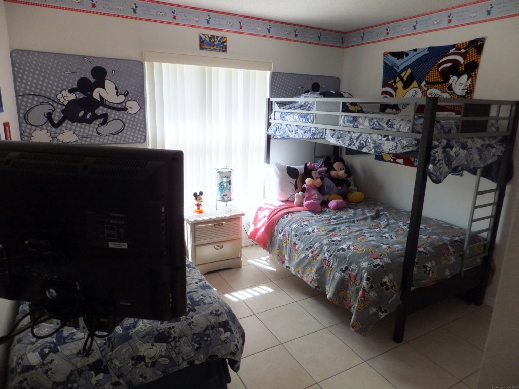 Mickey Mouse Themed Room | Florida Villa In Kissimmee 3Bed Windward Cay | Image #14/14 | 