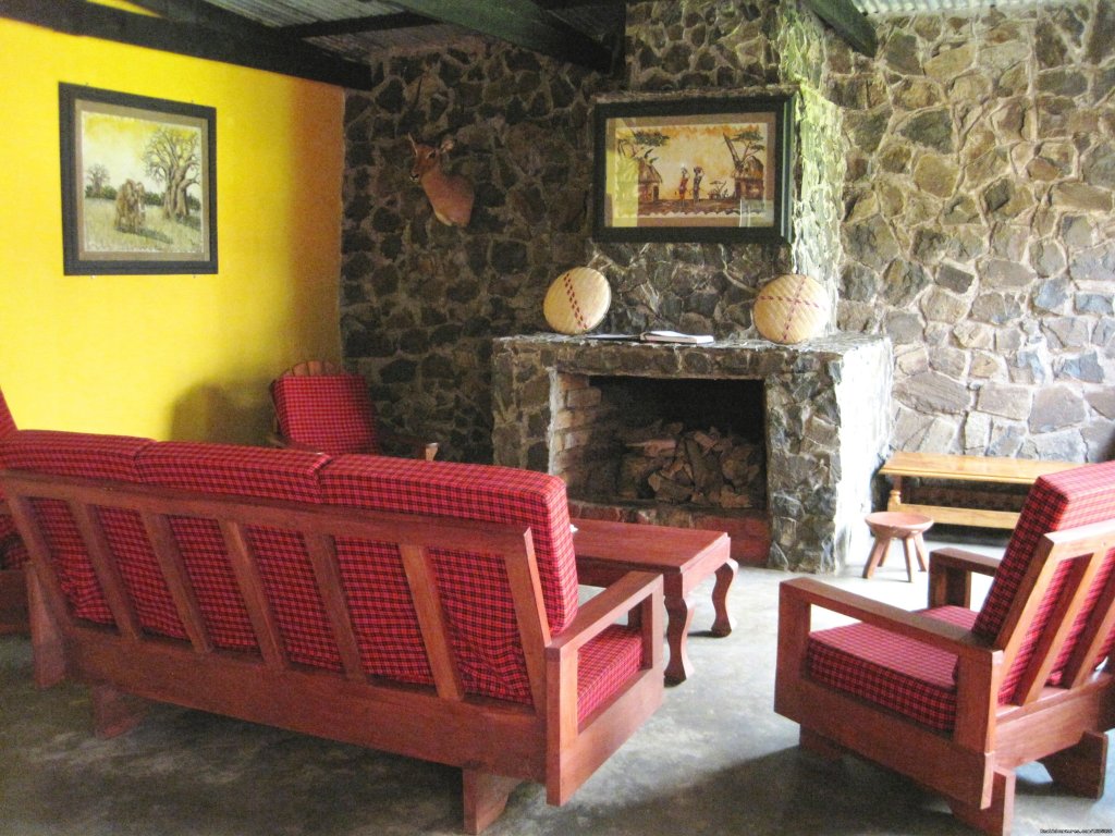 Fire Place Lounge | Kundayo Serviced Apartments Lodge | Arusha, Tanzania | Bed & Breakfasts | Image #1/9 | 
