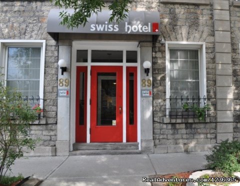 Swiss Hotel (Ottawa Canada) Front on Daly Ave
