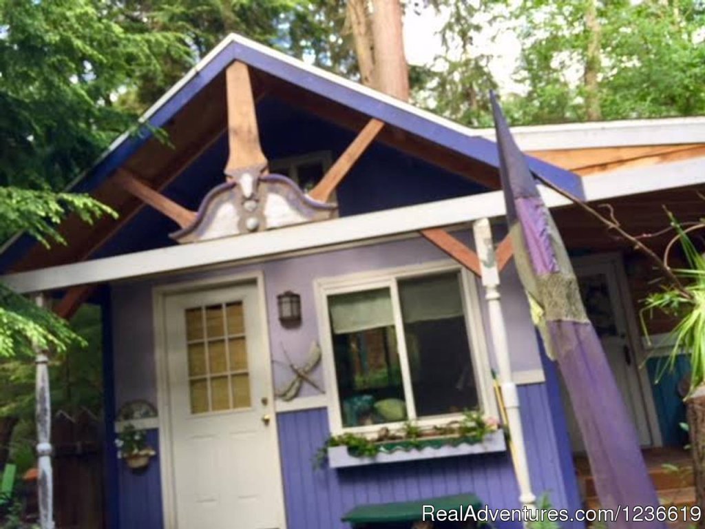 Purple Cottage Studio | Purple Cottage Studio With Hot Tub On Whidbey | Langley, Washington  | Vacation Rentals | Image #1/7 | 
