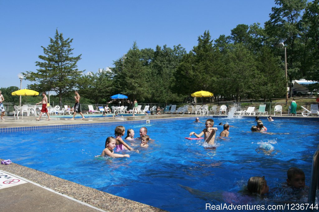Two heated swimming pools | Arrowhead Resort Campground | Wisconsin Dells, Wisconsin  | Campgrounds & RV Parks | Image #1/14 | 
