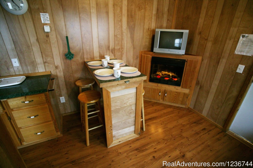 New Deluxe Cabin - Dinette | Arrowhead Resort Campground | Image #13/14 | 