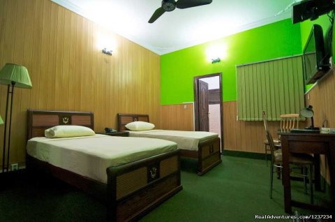 Twin Room view at Rooms alike Hotel Guest House in Islamabad
