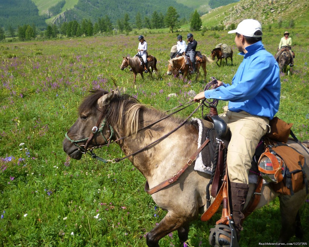 Stone Horse Expeditions & Travel, Riders on the Trail | Mongolia Horseback Riding Tours  With Stone Horse | Image #2/26 | 
