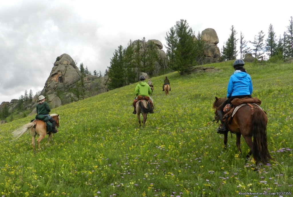 Stone Horse Expeditions & Travel, Exploring the Park | Mongolia Horseback Riding Tours  With Stone Horse | Image #5/26 | 