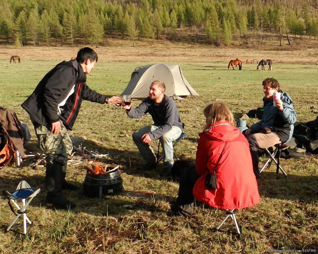 Stone Horse Expeditions & Travel, Happy Hour.. | Mongolia Horseback Riding Tours  With Stone Horse | Image #21/26 | 