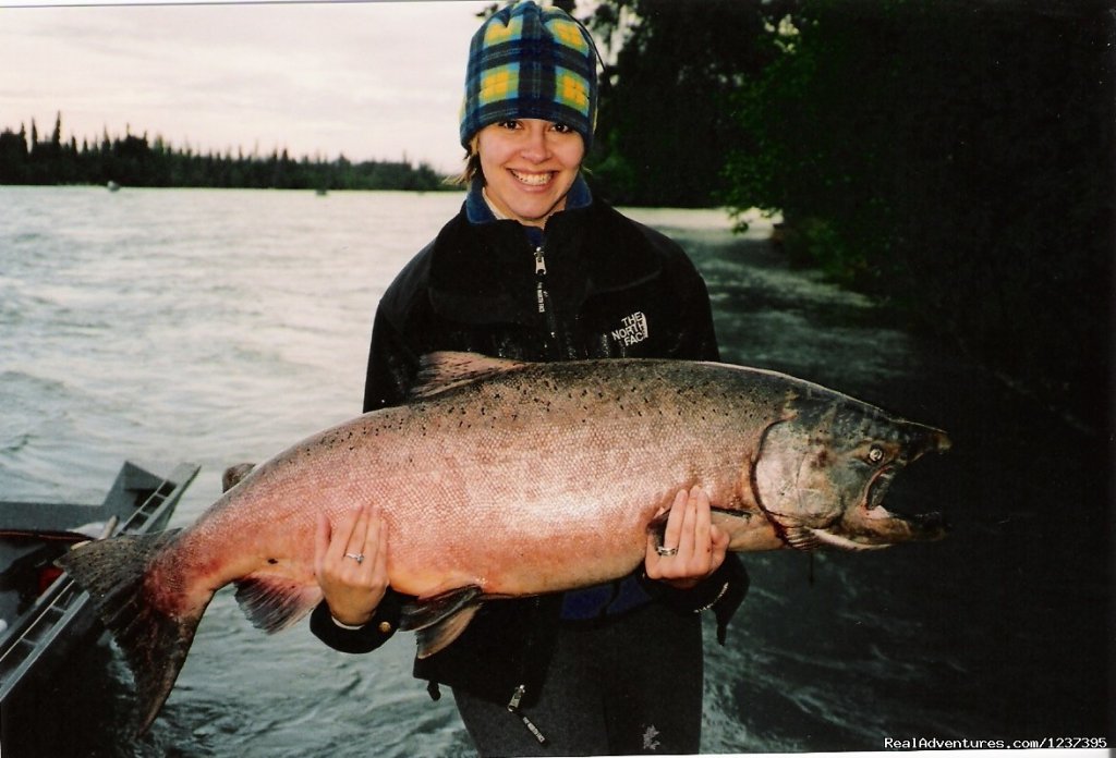 59 Pound King Salmon | Upscale Lodging on the Kenai River, Alaska | Image #19/22 | 