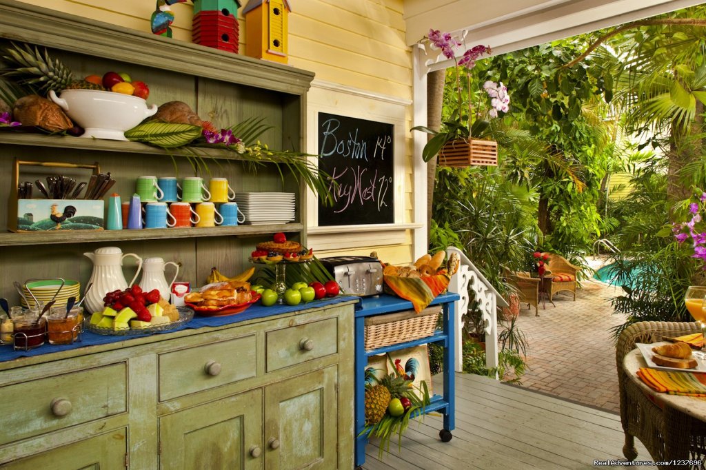 Tropical Inn, back porch | Most Romantic Inn in Key West | Image #9/23 | 