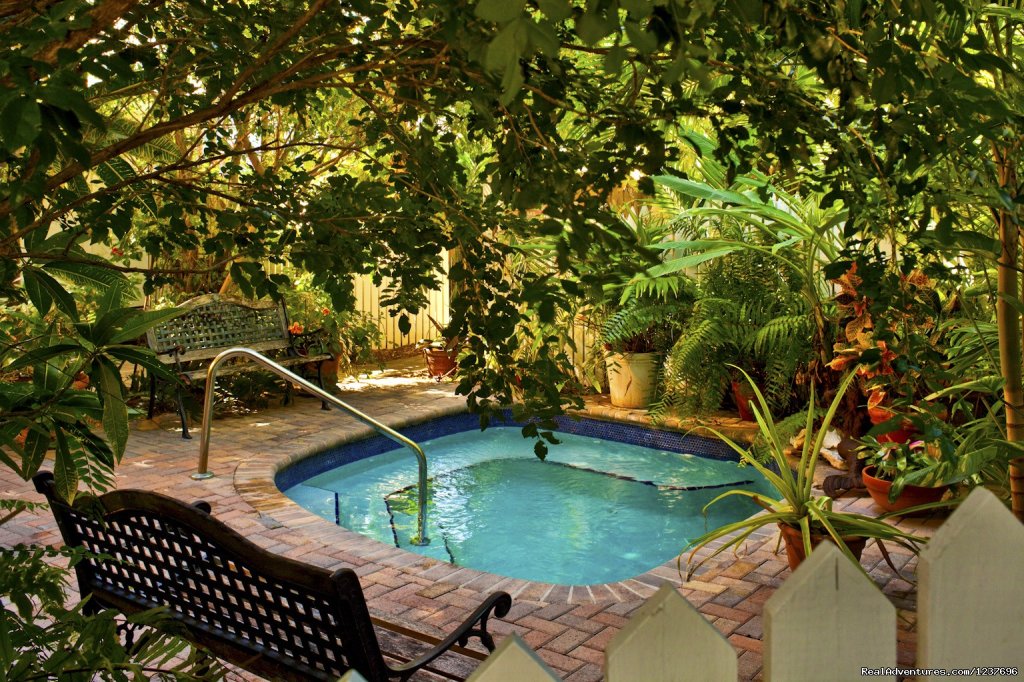Tropical Inn, hot tub | Most Romantic Inn in Key West | Image #18/23 | 