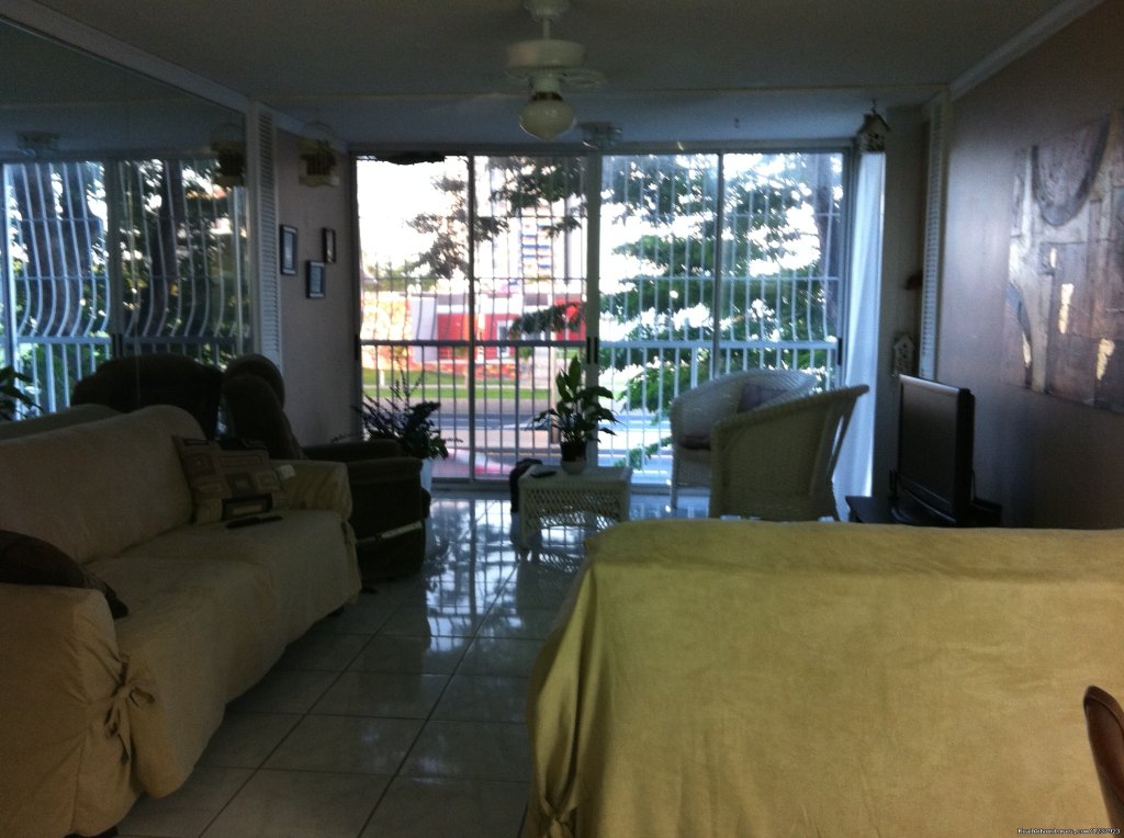 Living Room | Beautiful Apt in Isla Verde-Free bus to beach | Image #7/22 | 
