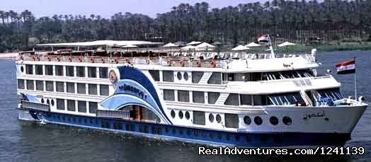 Deluxe Nile Cruise boat  | Egypt Sun And Fun Nile Cruises 100 U$ Per Pers. | Luxor, Egypt | Cruises | Image #1/10 | 