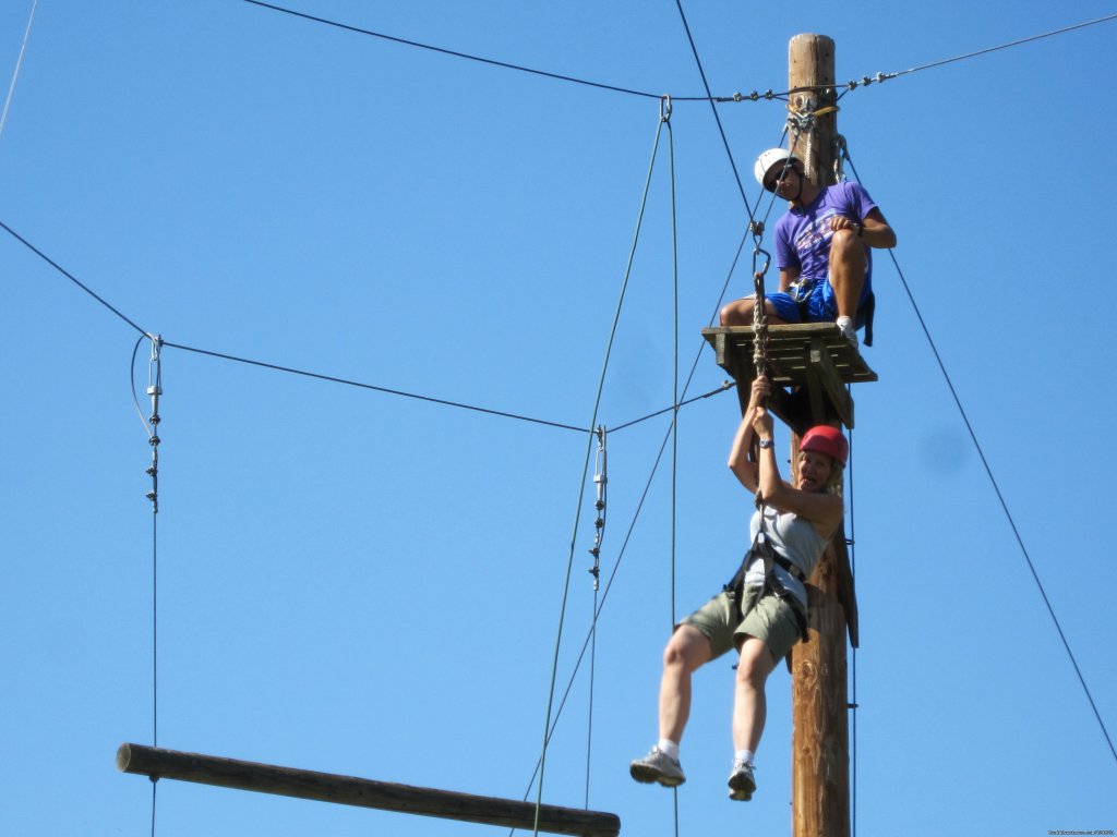 Ropes Course Challenge Course | Wonder Valley Family Camp | Image #5/15 | 