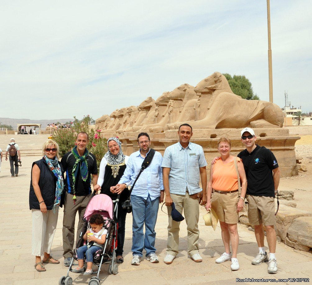 Our Group At Karnak Temples | Day Trips in Cairo, Luxor, Aswan | Luxor, Egypt | Sight-Seeing Tours | Image #1/5 | 