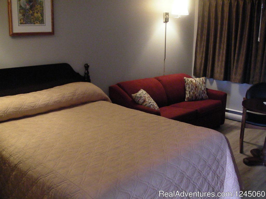 Single room with queen bed. | Perth-Andover Motor Inn | Image #6/6 | 