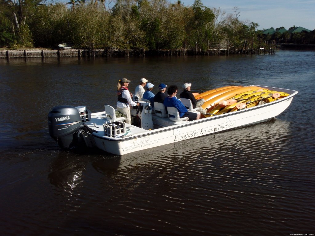 Boat Assisted Kayak Eco Tour | Everglades Nat'l Park - Boat Assisted Kayak Tour | Chokoloskee, Florida  | Eco Tours | Image #1/12 | 