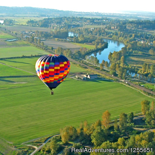 Hot Air Balloon Flights in Western Washington Photo