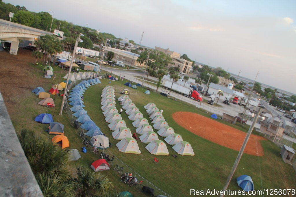 Tent City | Bike Florida 2014 Tour | Image #7/17 | 