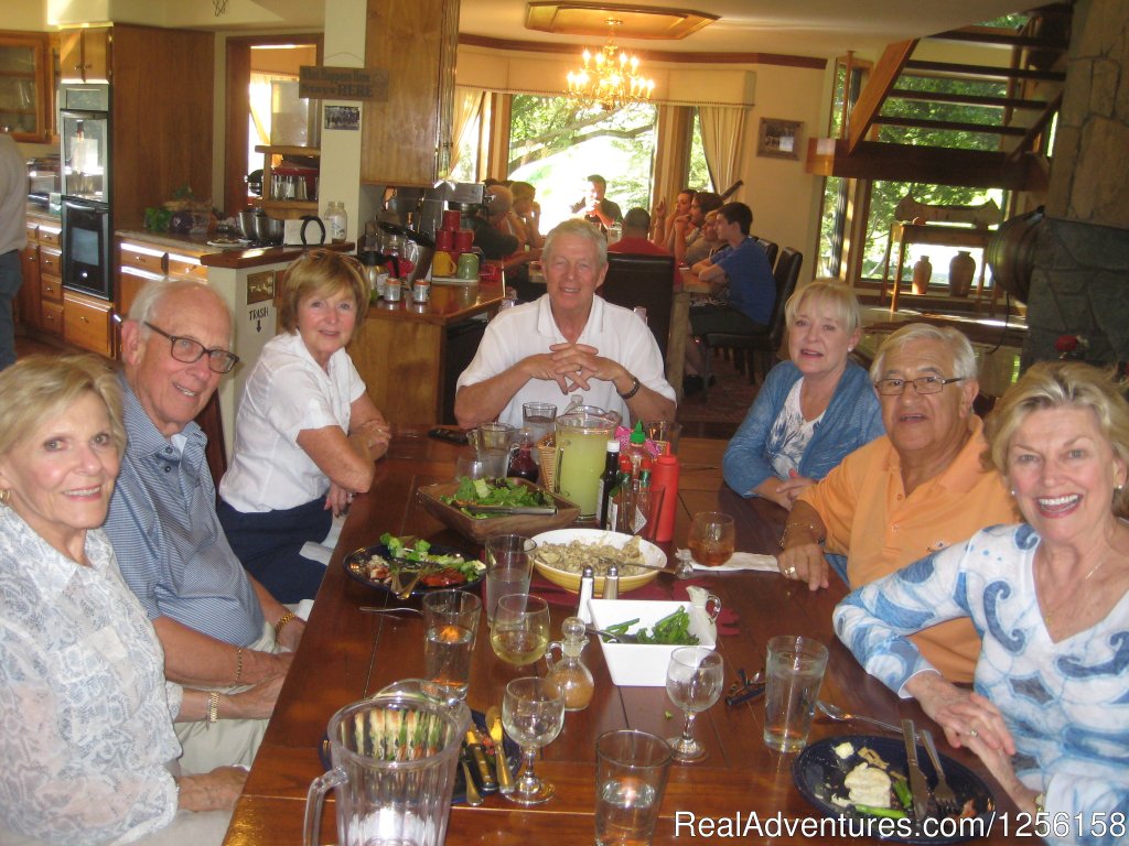 Enjoying a scrumptious dinner with good company | Bar W Guest Ranch | Image #8/26 | 