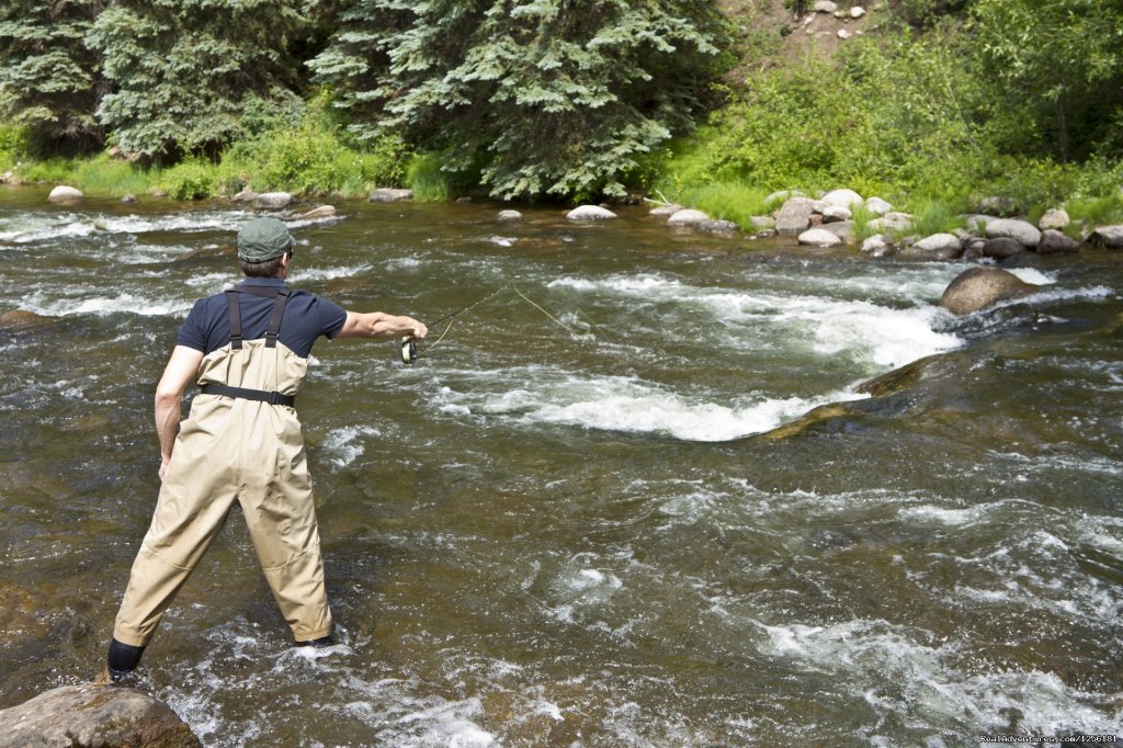 Fishing in our private waters on the Florida River | Colorado Trails Ranch, Colorado's Friendliest | Image #5/13 | 