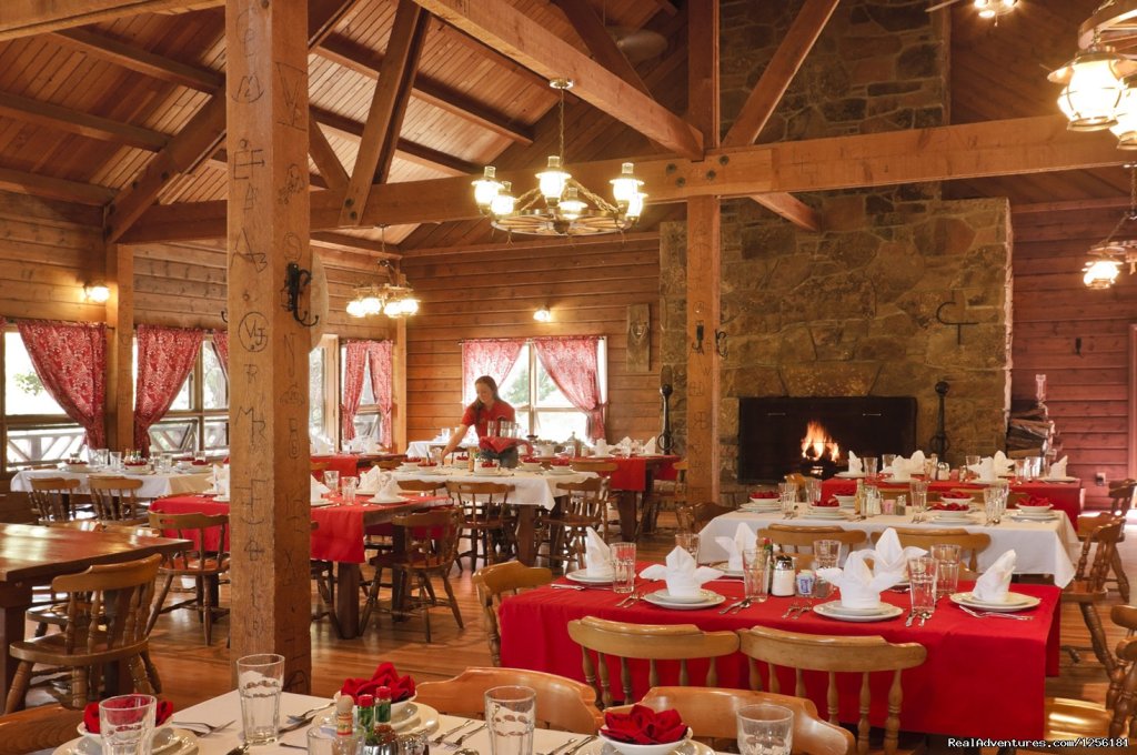 CTR's dining room....where you have the best meals | Colorado Trails Ranch, Colorado's Friendliest | Image #2/13 | 