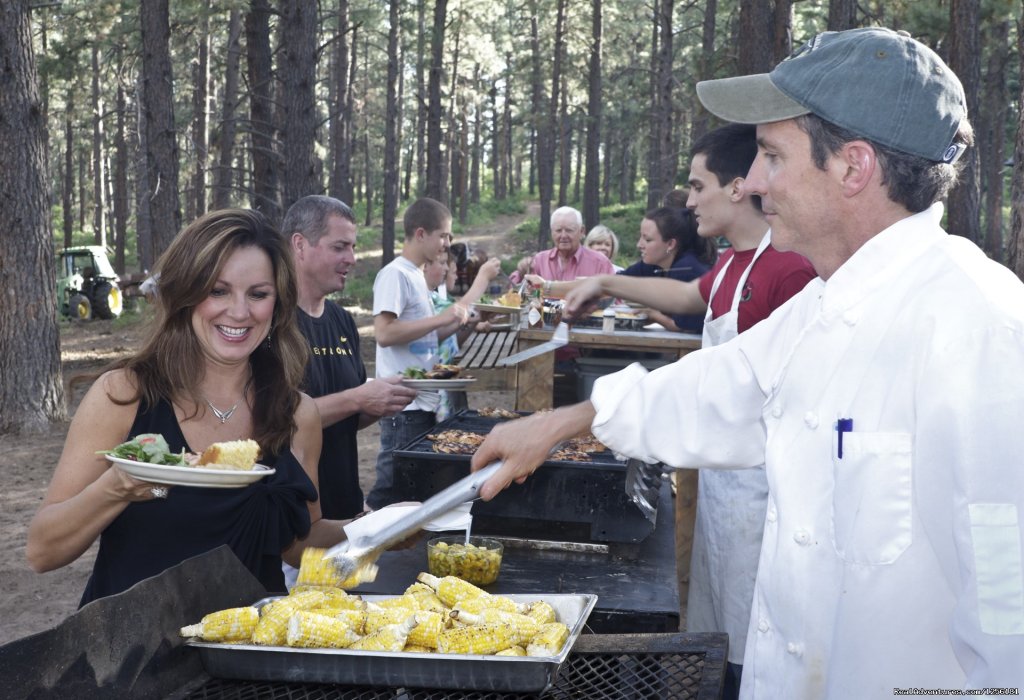 A fantastic cook-out in the woods | Colorado Trails Ranch, Colorado's Friendliest | Image #7/13 | 