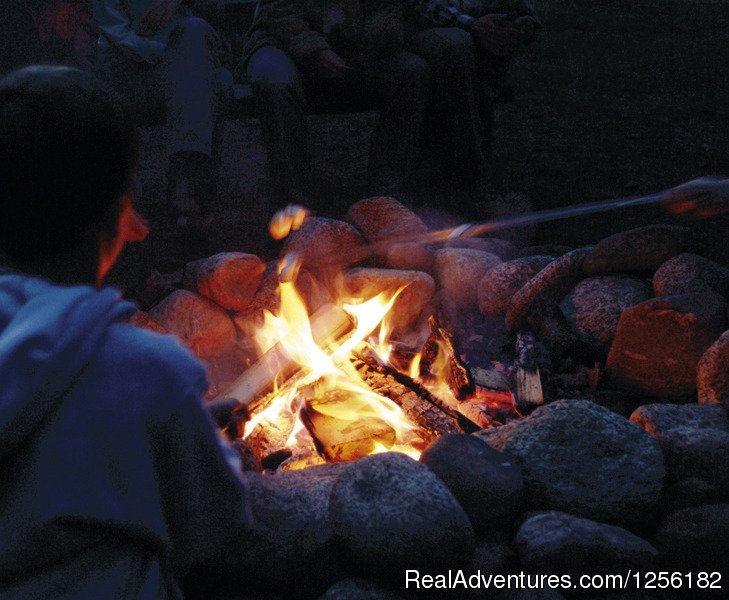 Tumbling River campfire | Tumbling River Ranch | Image #2/7 | 