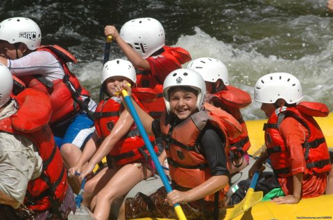 Family Fun Rafting on the Kennebec River