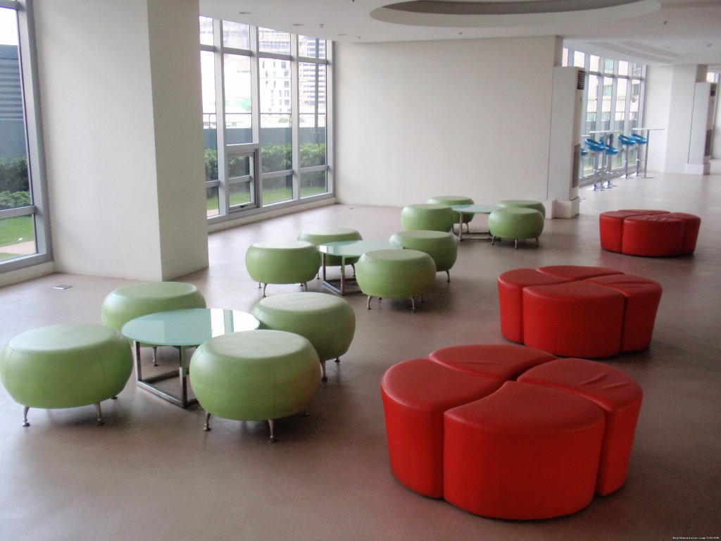 Recreation area. | Fully Furnished Studio-condo Unit In Manila | Image #15/26 | 