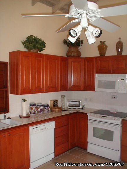 Full kitchen - all appliances included | Private 3-Bedroom Villa with Infinity Edge Pool | Image #4/7 | 