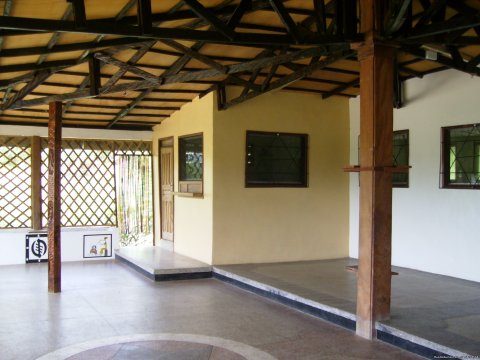 Black Star Lions' verandah