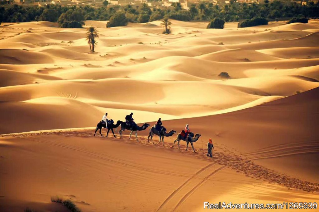 Merzouga Desert | Morocco Tours | Desert Tours from Marrakech | Marakech, Morocco | Sight-Seeing Tours | Image #1/8 | 