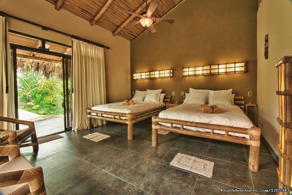 Queen-size bedroom | Clandestino Beach Resort beachfront boutique hotel | Image #3/25 | 