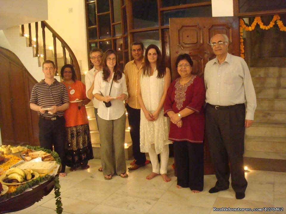 With Guests. | Bed and Breakfast Delhi | BnB | Image #19/21 | 