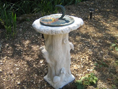 Sundial By The Stream