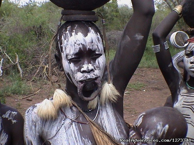 A woman from Mursi | Ethiopia Tour and Travel Agent | Image #5/21 | 
