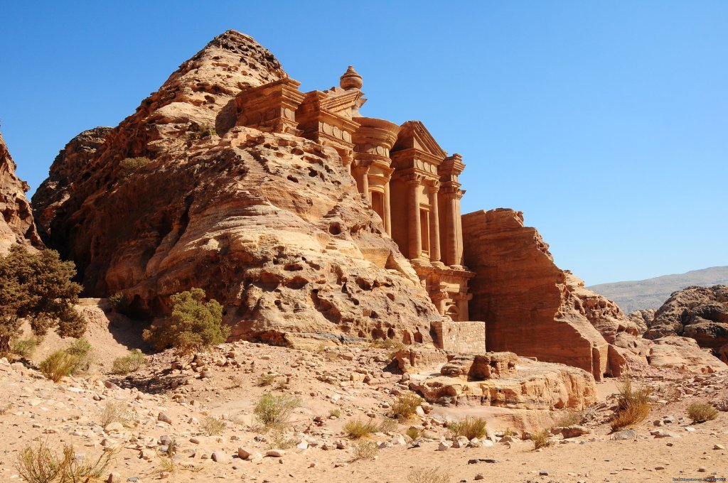 The Monastery in Petra | Jordan Discovery Tours: 3 Nights - 4 Days Tour | Image #2/3 | 