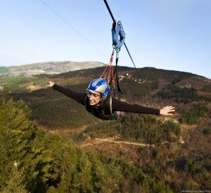 ZipLine Experience | Ribeira de Pena, Portugal Hang Gliding & Paragliding | Great Vacations & Exciting Destinations